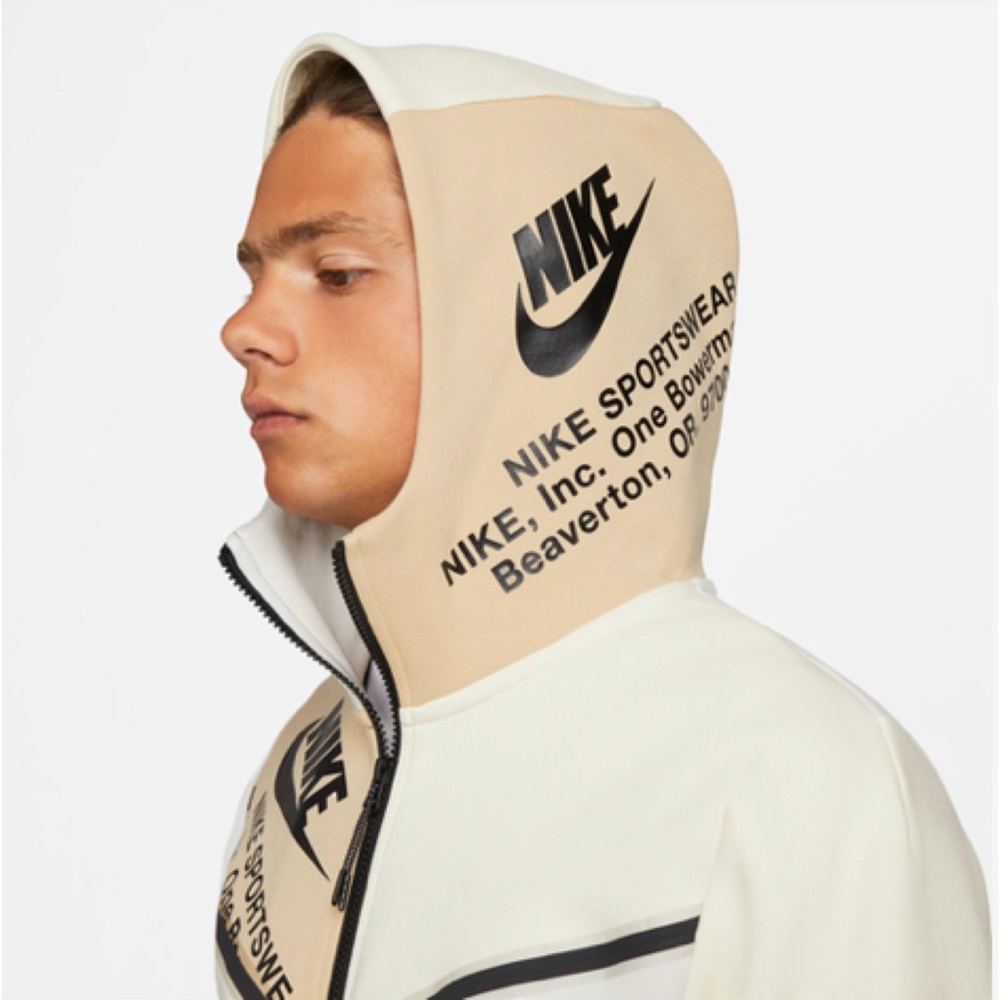 NWT Nike Sportswear Tech Fleece Full-Zip GX Hoodie - Picture 3 of 8